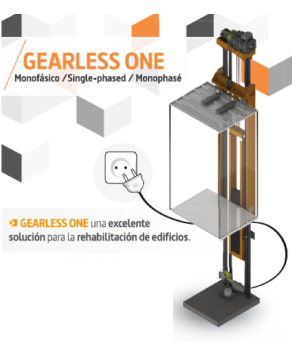 Gearless-elevator
